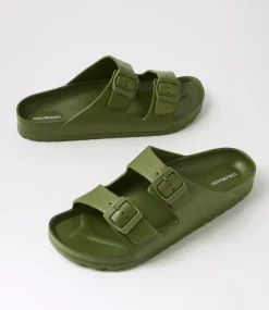 COLORADO Casuals|Sandals-Palm L Khaki Eva Sandals