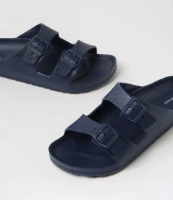 COLORADO Casuals|Sandals-Palm L Navy Eva Sandals