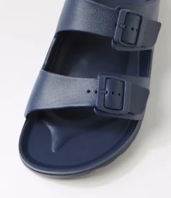 COLORADO Casuals|Sandals-Palm L Navy Eva Sandals