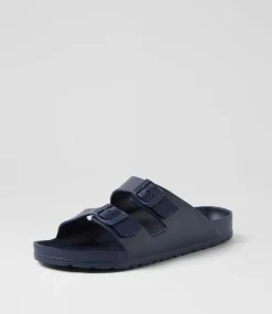 COLORADO Casuals|Sandals-Palm L Navy Eva Sandals