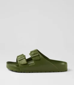 Women COLORADO Comfort|Sandals-Palm S Khaki Eva Sandals