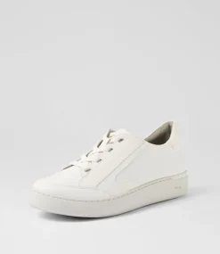 Women ROCKPORT Sneakers-Parissa Bright White Leather Sneakers