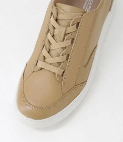 Women ROCKPORT Sneakers-Parissa Mocha Leather Sneakers