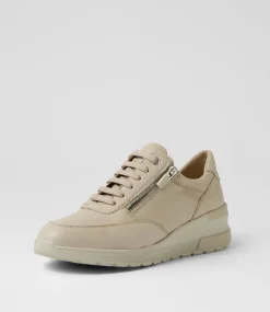 Women SUPERSOFT Comfort|Sneakers-Pattie Light Grey Leather Sneakers