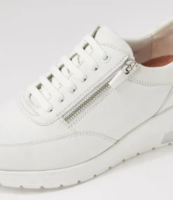 Women SUPERSOFT Comfort|Sneakers-PATTIE SU WHITE WHITE SOLE LEATHER