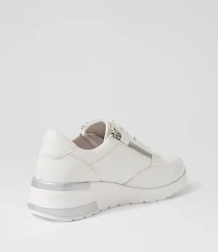 Women SUPERSOFT Comfort|Sneakers-PATTIE SU WHITE WHITE SOLE LEATHER