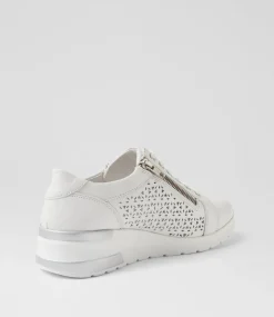 Women SUPERSOFT Comfort|Sneakers-Peari White Leather Sneakers