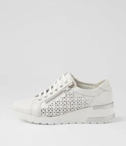 Women SUPERSOFT Comfort|Sneakers-Peari White Leather Sneakers