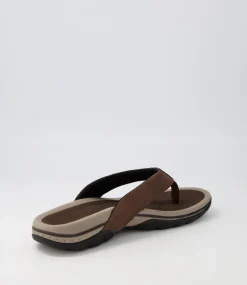 SOLE TECH Casuals|Sandals-PELICAN-S3 BROWN SMOOTH