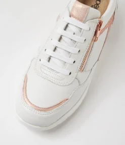 Women SUPERSOFT Comfort|Sneakers-Penelop White Rose Gold Multi Sneakers