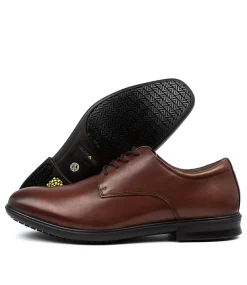 COLORADO Dress Shoes-PERCY DARK TAN LEATHER