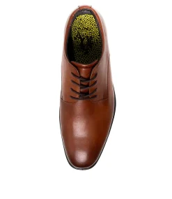 COLORADO Dress Shoes-PERCY DARK TAN LEATHER
