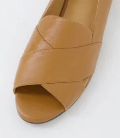 Women SUPERSOFT Flats-Petunia Dark Tan Leather Flat Shoes