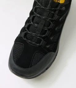COLORADO Casuals-Pino Black Suede Lace Up Flats