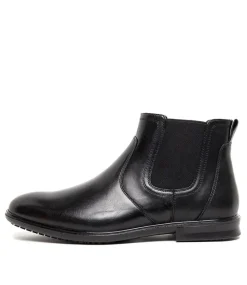 COLORADO Boots|Dress Shoes-PORTER BLACK LEATHER