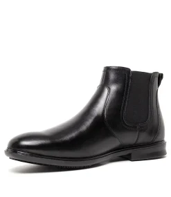 COLORADO Boots|Dress Shoes-PORTER BLACK LEATHER