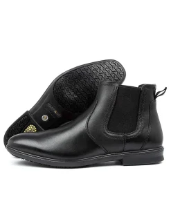 COLORADO Boots|Dress Shoes-PORTER BLACK LEATHER