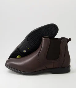 COLORADO Boots|Dress Shoes-Porter Chocolate Full Grain Leather Chelsea Boots