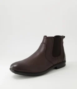 COLORADO Boots|Dress Shoes-Porter Chocolate Full Grain Leather Chelsea Boots