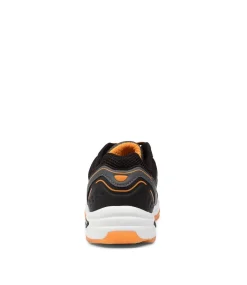 LYNX Sport School Shoes|Junior School Shoes-POWER JNR GREY-ORANGE