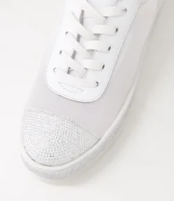 Women TOP END Sneakers-Presno White Mix Sneakers