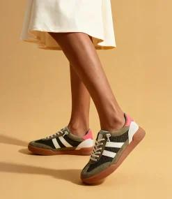 Women I LOVE BILLY Sneakers-Prognosis Khaki Multi Sneakers