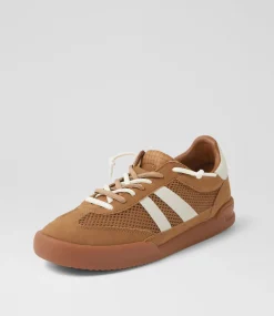 Women I LOVE BILLY Sneakers-Prognosis Tan Microsuede Sneakers