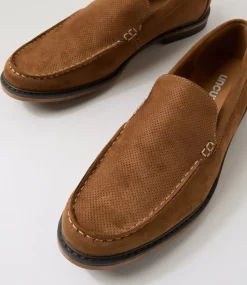 UNCUT Dress Shoes-Punch Brown Flat Shoes