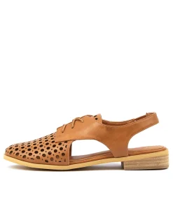 Women I LOVE BILLY Flats-QUIBBLET TAN SMOOTH