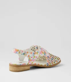 Women I LOVE BILLY Flats-Quibblet White Party Flat Shoes