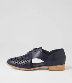 Women I LOVE BILLY Flats-Quietly Navy Flat Shoes