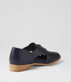 Women I LOVE BILLY Flats-Quietly Navy Flat Shoes