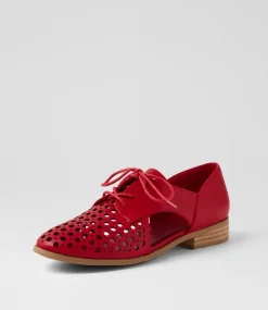 Women I LOVE BILLY Flats-Quietly Red Flat Shoes