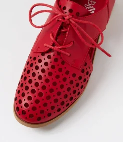 Women I LOVE BILLY Flats-Quietly Red Flat Shoes