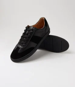 Women DIANA FERRARI Sneakers-Quincy Black Mix Sneakers