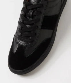 Women DIANA FERRARI Sneakers-Quincy Black Mix Sneakers
