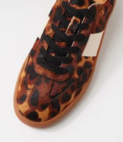 Women DIANA FERRARI Sneakers-Quincy Leopard Cream Mix Sneakers