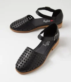 Women I LOVE BILLY Flats-Quotes Black Flat Shoes