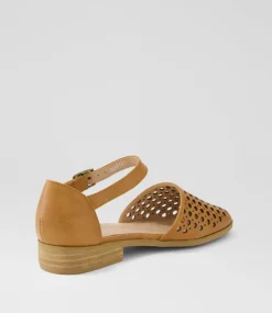 Women I LOVE BILLY Flats-Quotes Tan Flat Shoes