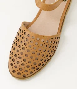 Women I LOVE BILLY Flats-Quotes Tan Flat Shoes