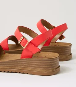 Women I LOVE BILLY Wedges|Sandals-Rachie Tomato Sandals