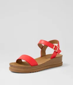 Women I LOVE BILLY Wedges|Sandals-Rachie Tomato Sandals