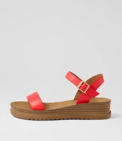 Women I LOVE BILLY Wedges|Sandals-Rachie Tomato Sandals