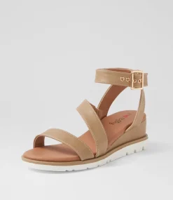Women I LOVE BILLY Heels|Sandals-Ranan Latte Sandals