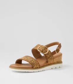 Women I LOVE BILLY Heels|Sandals-Ranchino Cheetah Microsuede Sandals