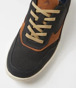 COLORADO Sneakers|Casuals-Rasa Navy Nubuck Sneakers