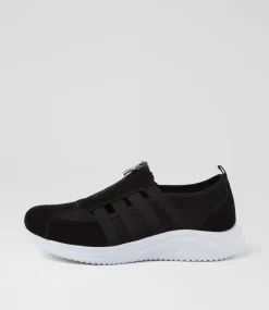 Women I LOVE BILLY Sneakers-Ratcliffy Black Suede Mesh Sneakers
