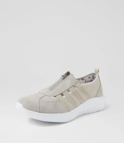Women I LOVE BILLY Sneakers-Ratcliffy Light Grey Suede Mesh Sneakers