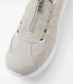 Women I LOVE BILLY Sneakers-Ratcliffy Light Grey Suede Mesh Sneakers