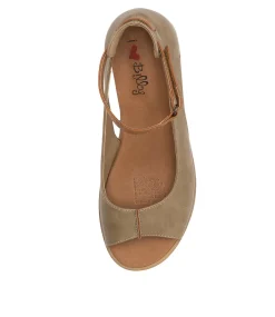 Women I LOVE BILLY Wedges|Heels-RENEY OLIVE-TAN SMOOTH